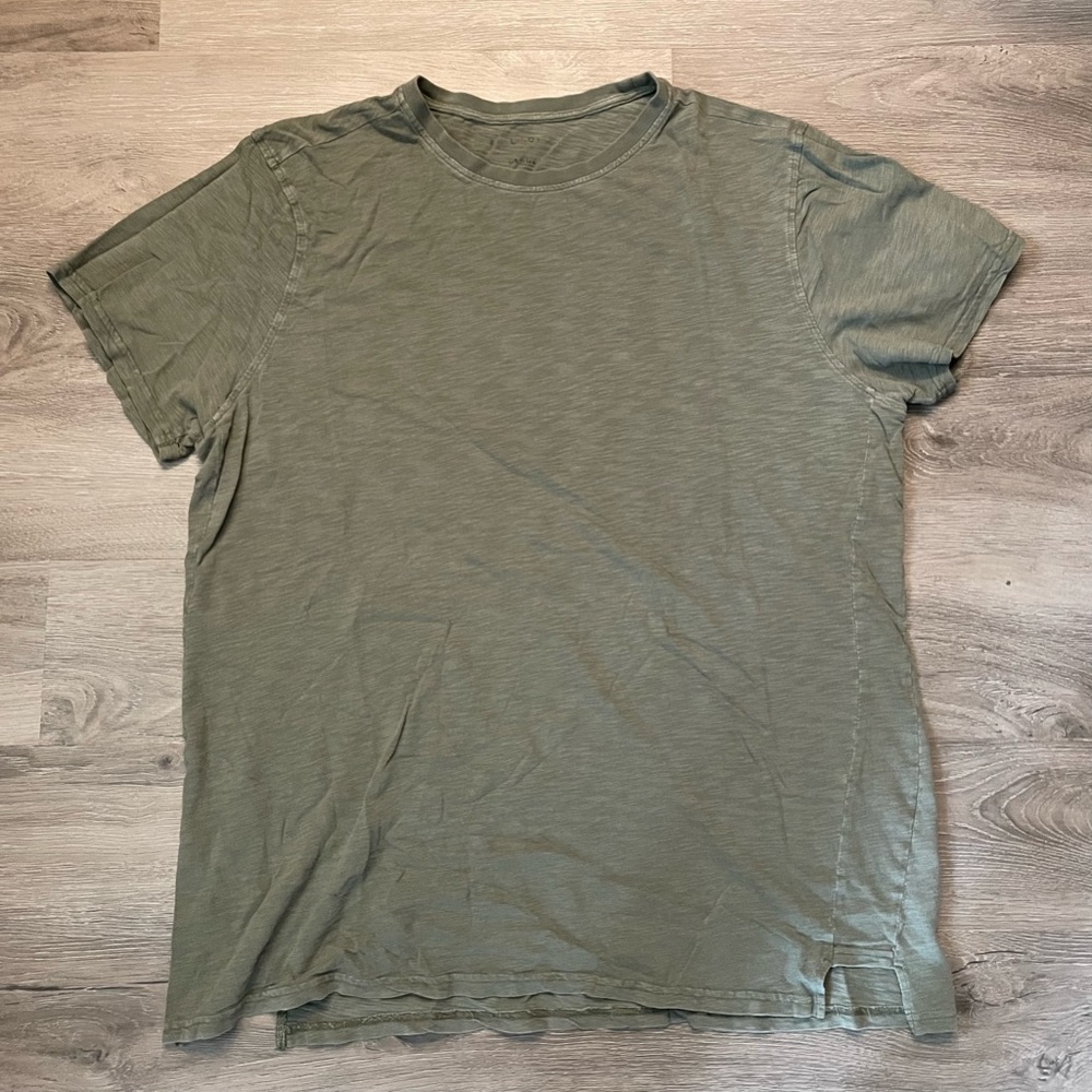 Five Four large burnout vintage olive green t-shirt